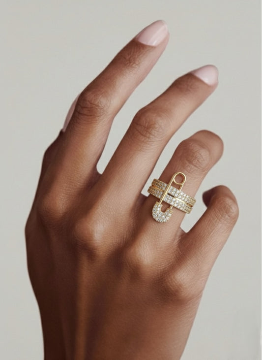 Couture Pin Ring