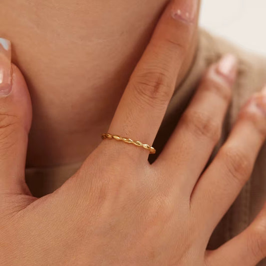 Single Beaded Ring