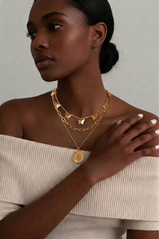 Flutter Coin Necklace