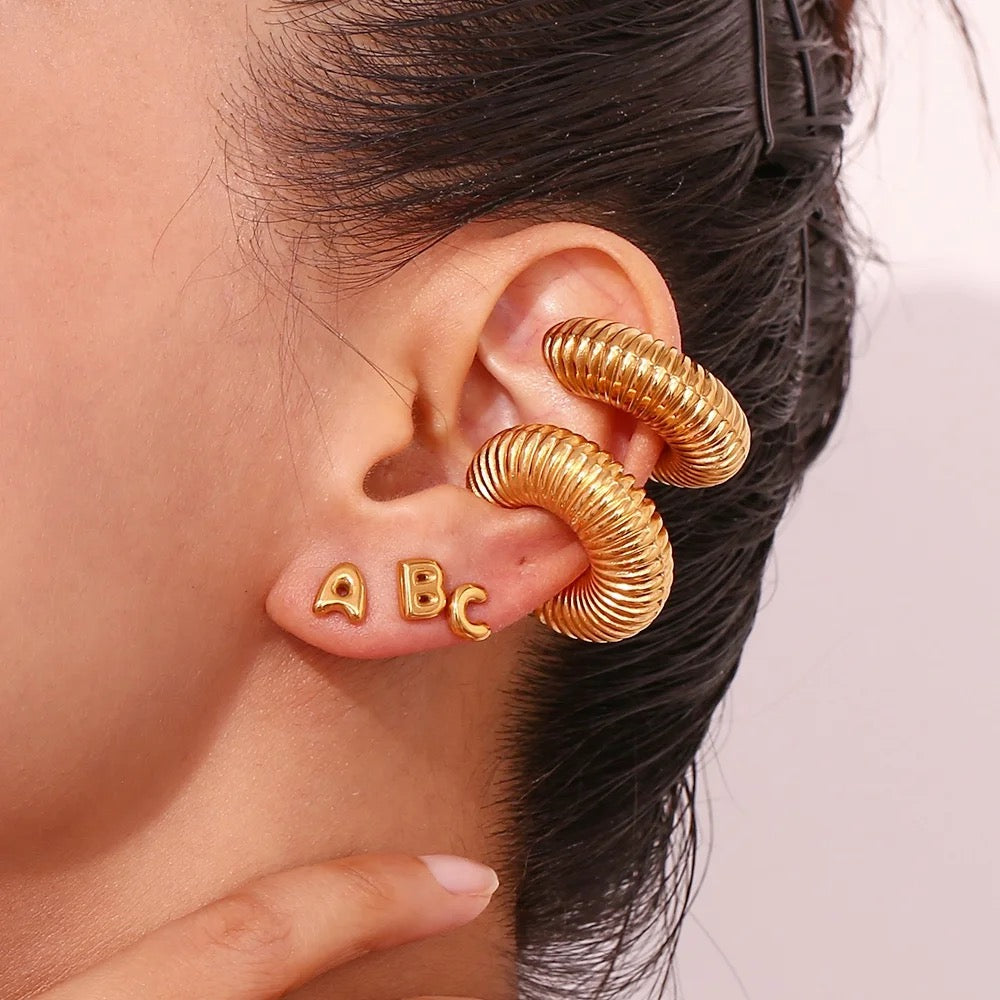 Chunky Snail Ear Cuff