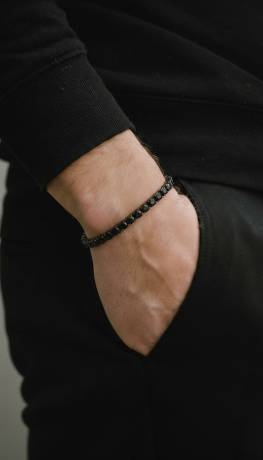 Midnight Tennis Bracelet