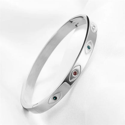 Crystal Colorful Eye Bracelet