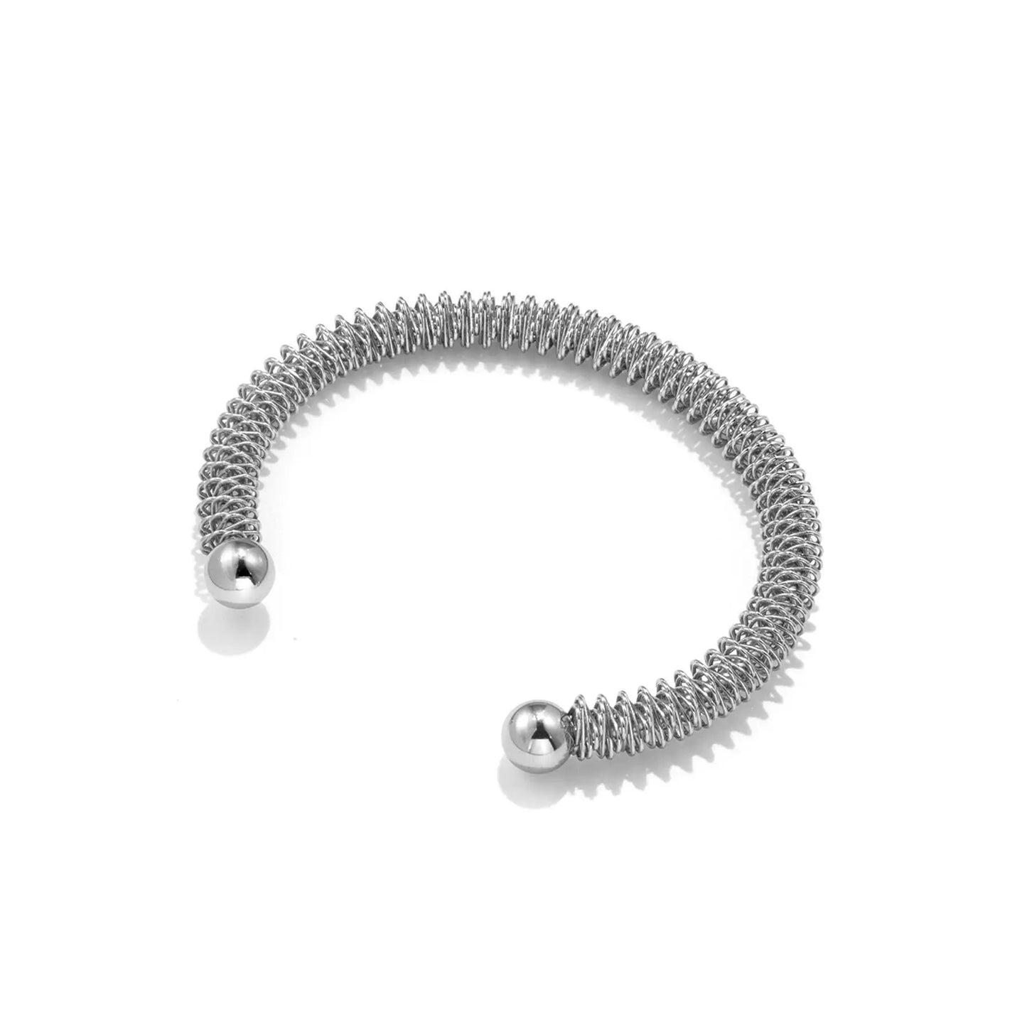 Irregular Twist Spiral Bracelet