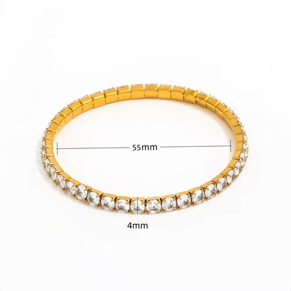 Elastic Rope Tennis Bracelet