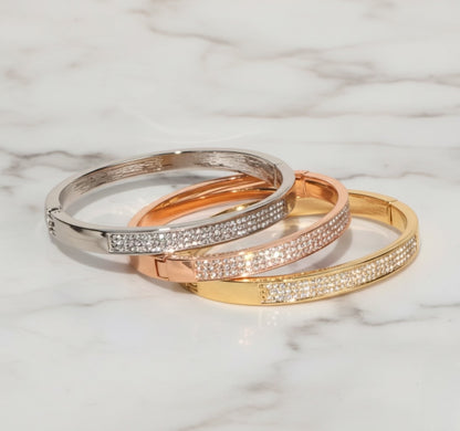 Triple Bling Bangle