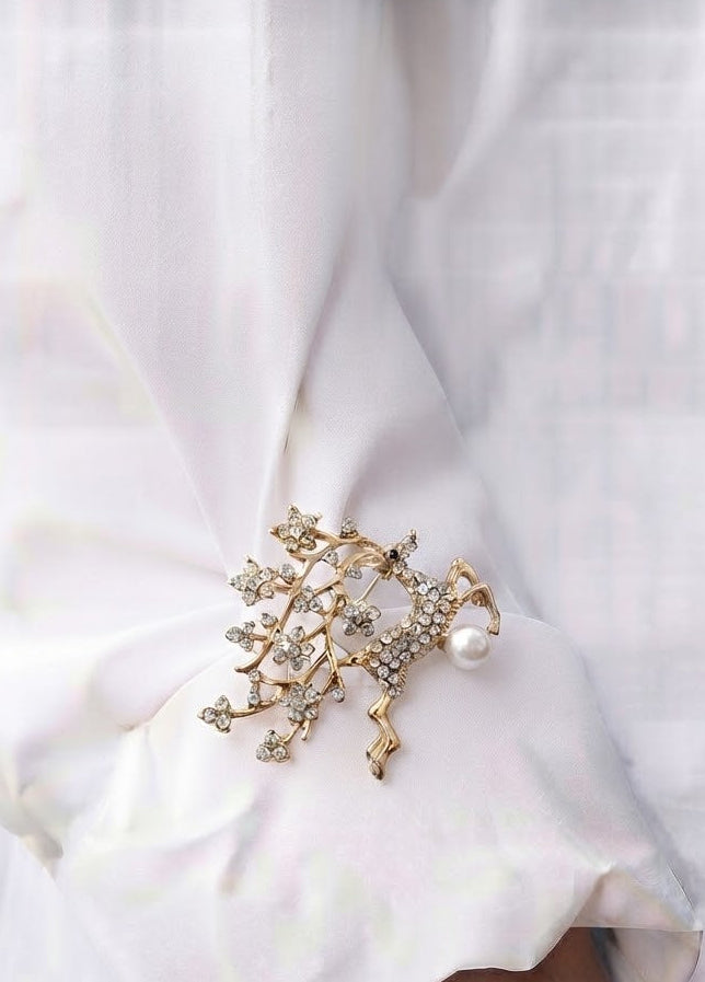 Gazelle Brooch