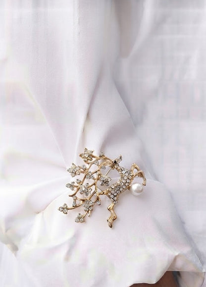 Gazelle Brooch