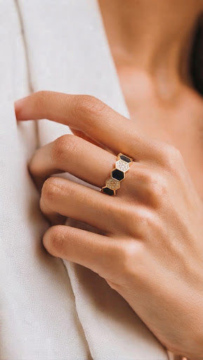 Honeycomb Dust Ring